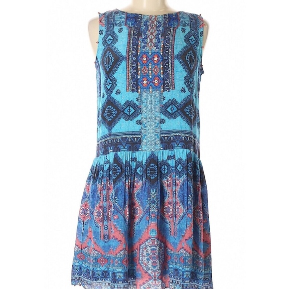 New Hemant and Nandita Silk Beaded Dress - Picture 3 of 6